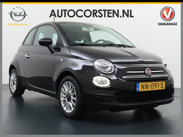Fiat 500 1.0T TwinAir Airco Cruise Control Lmv 15" ABS ASR ESP BAS Pop Isofix Elektrische ramen CV-Afstand bediend Knie-Airbag Origineel Nederlandse auto