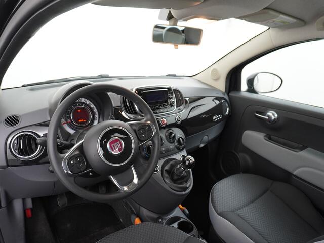 Fiat 500 1.0T TwinAir Airco Cruise Control Lmv 15" ABS ASR ESP BAS Pop Isofix Elektrische ramen CV-Afstand bediend Knie-Airbag Origineel Nederlandse auto