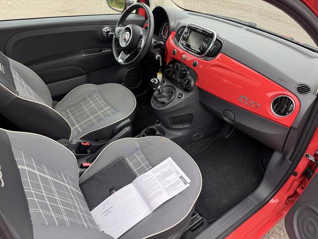 Fiat 500 1.2 Popstar Panoramadak/Airco/LMV/PDC