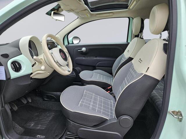 Fiat 500 1.2 Lounge /Apple Carplay/Pano/Cruise Contr./Airco/Parkeersens./DAB+/Navi/16''LMV/(MET GARANTIE*)
