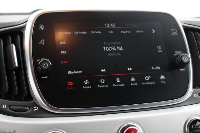 Fiat 500 1.0 Hybrid Sport | Navigatie | Half Lederen Bekleding | Airco | Dab | Cruise Control | Lichtmetalen Velgen | Sportstoelen |