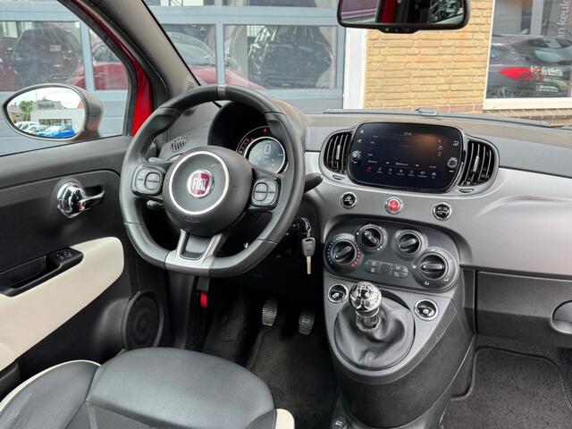 Fiat 500 S 1.2 SPORT NAVI/CRUISE/HALF LEDER/SP.STOELEN/U-CONNECT/PDC