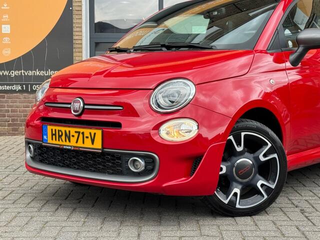Fiat 500 S 1.2 SPORT NAVI/CRUISE/HALF LEDER/SP.STOELEN/U-CONNECT/PDC
