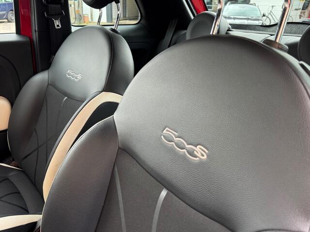 Fiat 500 S 1.2 SPORT NAVI/CRUISE/HALF LEDER/SP.STOELEN/U-CONNECT/PDC