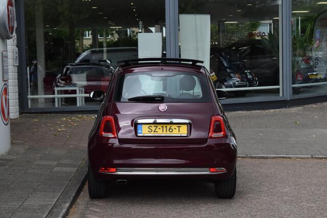 Fiat 500 80pk Lounge|16"|Open dak|PDC|Nav|Clima