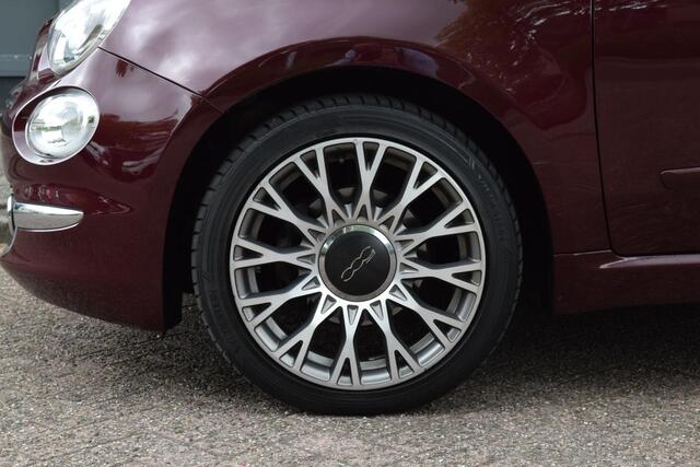Fiat 500 80pk Lounge|16"|Open dak|PDC|Nav|Clima
