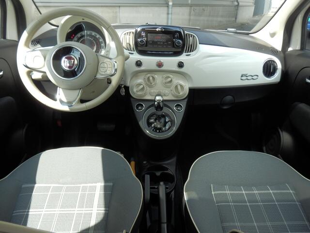 Fiat 500 1.2 Lounge I Automaat I 4 cilinder I Airco I Mistl. voor I Pan.