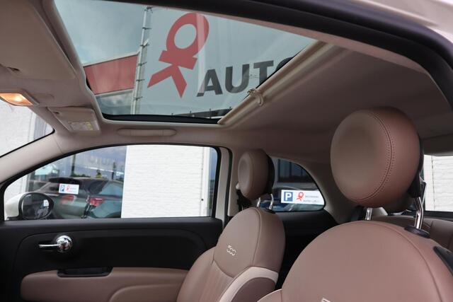 Fiat 500 0.9 TwinAir TURBO WHITE NAVIGATOR S&S LEER|PANORAMADAK|SUPER GAVE 500!