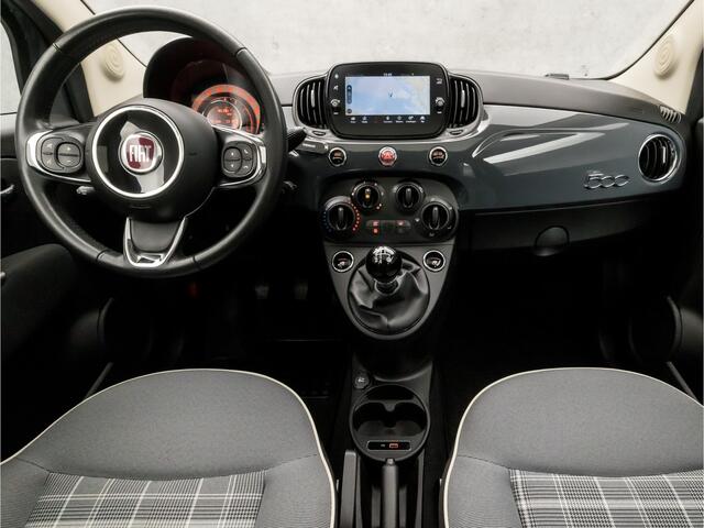 Fiat 500 0.9 TwinAir Turbo Lounge (PANORAMADAK, APPLE CARPLAY, GROOT NAVI, PARKEERSENSOREN, SPORTSTOELEN, LM VELGEN, CRUISE, DAB+, NIEUWSTAAT)