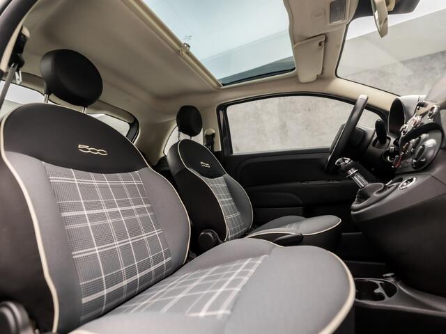 Fiat 500 0.9 TwinAir Turbo Lounge (PANORAMADAK, APPLE CARPLAY, GROOT NAVI, PARKEERSENSOREN, SPORTSTOELEN, LM VELGEN, CRUISE, DAB+, NIEUWSTAAT)