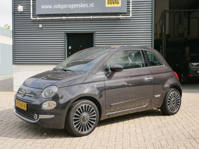 Fiat 500 1.2 Lounge 3drs 4 cilinder airco en Navigatie. Panodak.