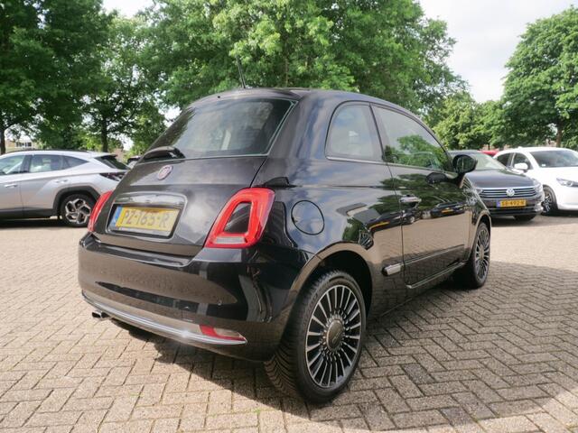 Fiat 500 1.2 Lounge 3drs 4 cilinder airco en Navigatie. Panodak.