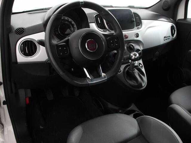 Fiat 500 1.0 69pk Hybrid Connect Navigatie Apple Carplay / Android Auto Cruise Control Airco Lichtmetalen Velgen