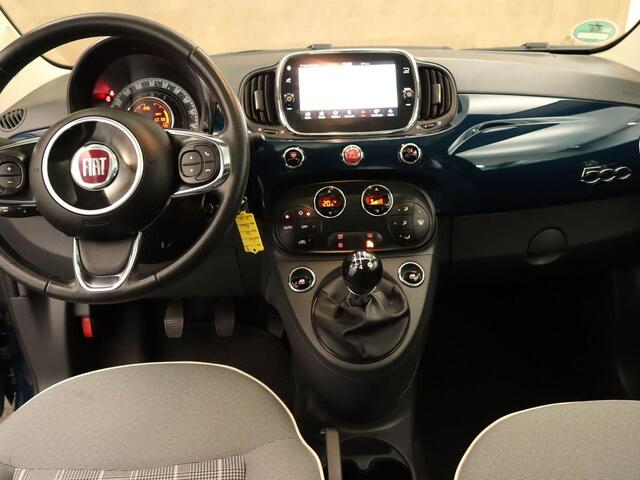 Fiat 500 1.2 Lounge - PANORAMADAK - NAVIGATIE - PARKEERSENSOREN ACHTER - MULTIMEDIA VOORBEREIDING - ELEKTRISCHE RAMEN VOOR - CRUISE CONTROL