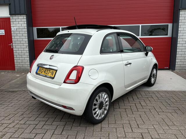 Fiat 500 0.9 TwinAir Turbo Lounge SCHUIFDAK / LEDER / NAVI / AIRCO / BLUETOOTH / DAB+ / NL-AUTO