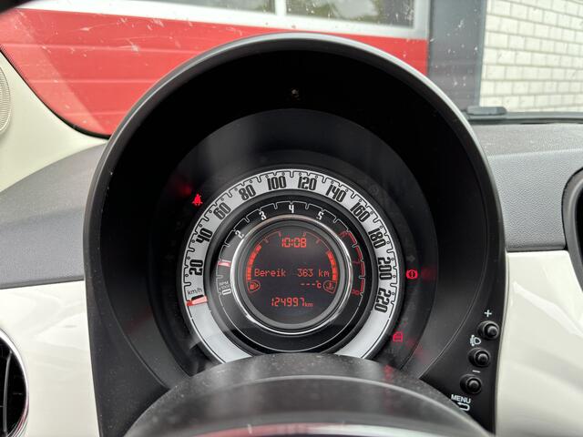 Fiat 500 0.9 TwinAir Turbo Lounge SCHUIFDAK / LEDER / NAVI / AIRCO / BLUETOOTH / DAB+ / NL-AUTO