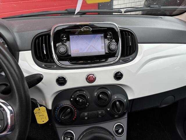 Fiat 500 0.9 TwinAir Turbo Lounge SCHUIFDAK / LEDER / NAVI / AIRCO / BLUETOOTH / DAB+ / NL-AUTO