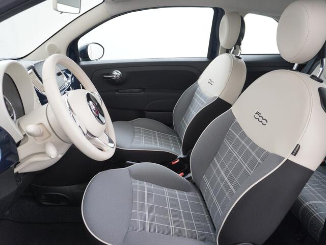 Fiat 500 1.0 Hybrid Lounge Airco, Cruise Control, Apple Carplay, Android Auto, LM velgen