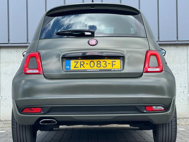Fiat 500 0.9T 86PK Turbo Sport Apple-Carplay Leer/Alcantara