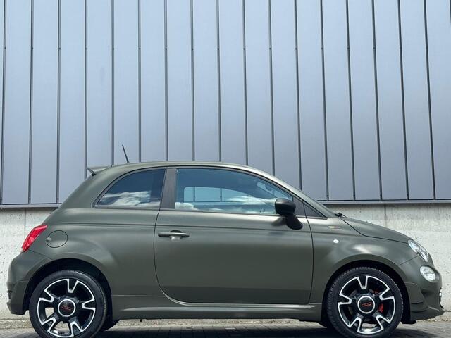 Fiat 500 0.9T 86PK Turbo Sport Apple-Carplay Leer/Alcantara