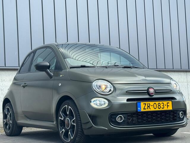 Fiat 500 0.9T 86PK Turbo Sport Apple-Carplay Leer/Alcantara
