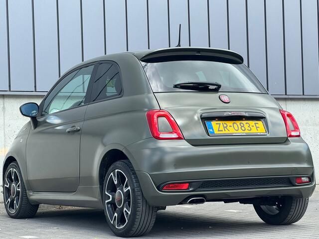Fiat 500 0.9T 86PK Turbo Sport Apple-Carplay Leer/Alcantara