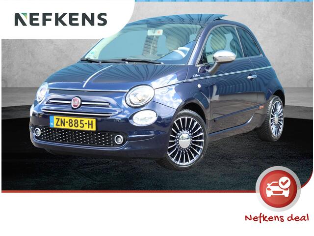 Fiat 500 0.9 TwinAir 105PK Turbo Riva | Nummer 18/500! | AppleCarPlay/AndroidAuto | Climate Control | Glazen dak | Lederen Bekleding | Two-Tone | 16 inch lichtmetalen velgen |