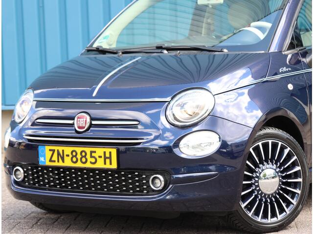 Fiat 500 0.9 TwinAir 105PK Turbo Riva | Nummer 18/500! | AppleCarPlay/AndroidAuto | Climate Control | Glazen dak | Lederen Bekleding | Two-Tone | 16 inch lichtmetalen velgen |