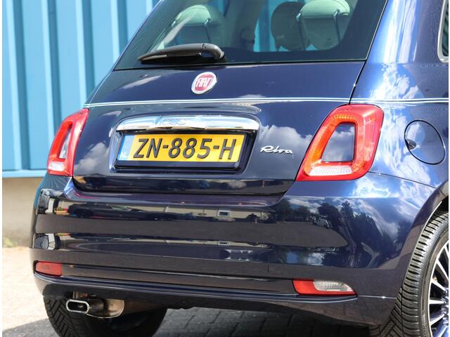 Fiat 500 0.9 TwinAir 105PK Turbo Riva | Nummer 18/500! | AppleCarPlay/AndroidAuto | Climate Control | Glazen dak | Lederen Bekleding | Two-Tone | 16 inch lichtmetalen velgen |