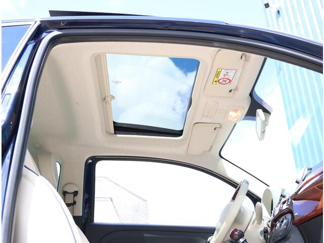 Fiat 500 0.9 TwinAir 105PK Turbo Riva | Nummer 18/500! | AppleCarPlay/AndroidAuto | Climate Control | Glazen dak | Lederen Bekleding | Two-Tone | 16 inch lichtmetalen velgen |