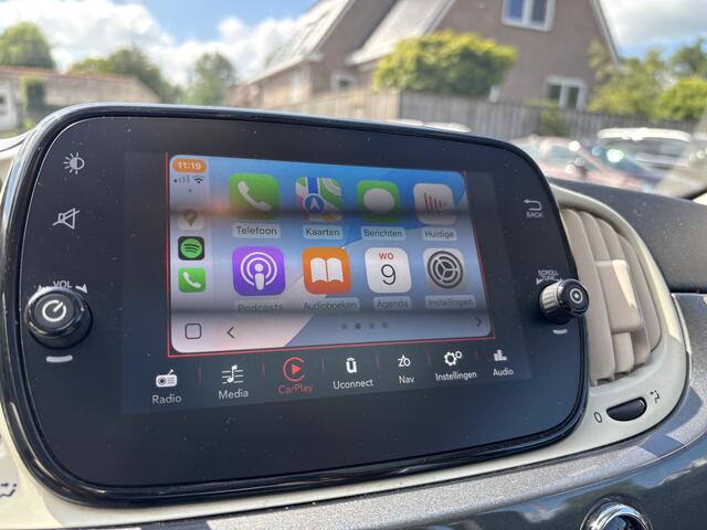 Fiat 500 1.2 Lounge Panoramadak / Carplay / Cruise control