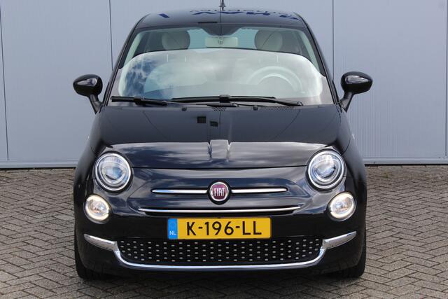 Fiat 500 1.0-70pk Mild-Hybrid "Lounge". Erg mooie Fiat 500 in de luxe "Lounge" uitvoering. Volautm. airco, cruise control, Apple Carplay/Android auto, LM wielen, DAB radio, USB aansluiting, navigatie, telefoonvoorbereiding etc.