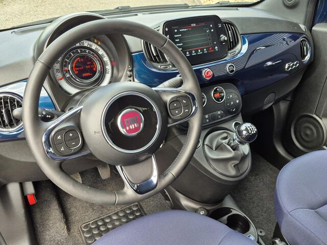 Fiat 500 1.0 Hybrid Club | Airco | Bluetooth | Navigatie via Apple Carplay of Android Auto | Parkeersensoren | Climate Control | Cruise Control |