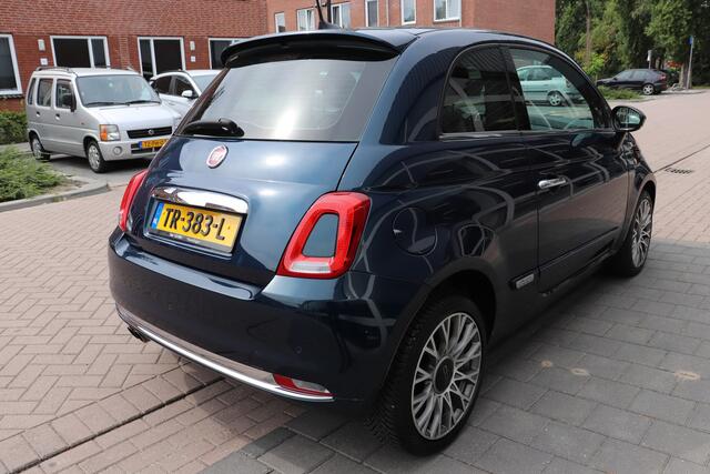 Fiat 500 0.9 TwinAir Turbo Lounge Automaat. Panoramadak, navigatie.