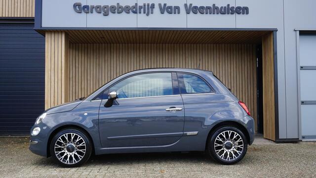 Fiat 500 1.0 69pk Hybrid Dolcevita Edition Pano.Dak Virtual Clima Navi H-Leder *Luxe Interieur* 39728km! *Zeer Nette Fiat*