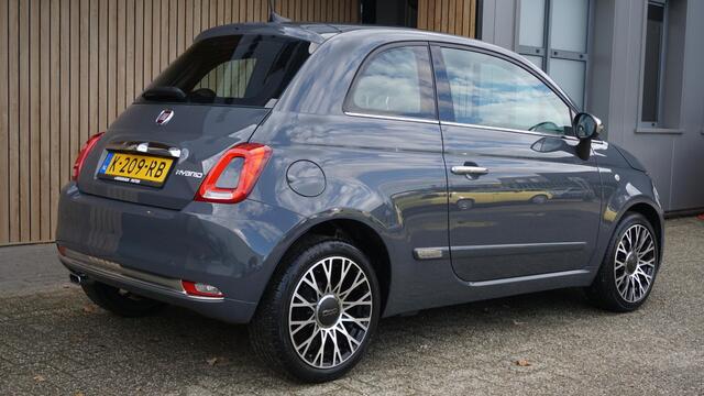 Fiat 500 1.0 69pk Hybrid Dolcevita Edition Pano.Dak Virtual Clima Navi H-Leder *Luxe Interieur* 39728km! *Zeer Nette Fiat*