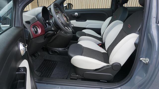 Fiat 500 1.0 69pk Hybrid Dolcevita Edition Pano.Dak Virtual Clima Navi H-Leder *Luxe Interieur* 39728km! *Zeer Nette Fiat*