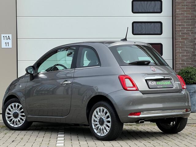 Fiat 500 1.0 Hybrid Dolcevita Airco / Panoramadak / Apple Carplay / Leder Int / 15" LM Velgen / Park Sensors / 1e Eigenaar!