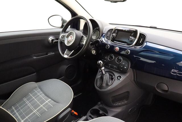 Fiat 500 0.9 TwinAir Turbo Lounge | Navigatie | Panoramadak | Climate Control | Parkeersensoren | Bluetooth | Lichtmetalen velgen
