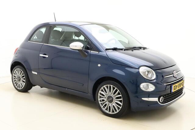 Fiat 500 0.9 TwinAir Turbo Lounge | Navigatie | Panoramadak | Climate Control | Parkeersensoren | Bluetooth | Lichtmetalen velgen