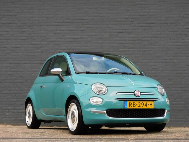 Fiat 500 0.9 TwinAir Turbo Anniversario 1e EIGENAAR! CARPLAY/ANDROID! PANODAK! CRUISE! 4 SIZOEN BANDEN! AIRCO!