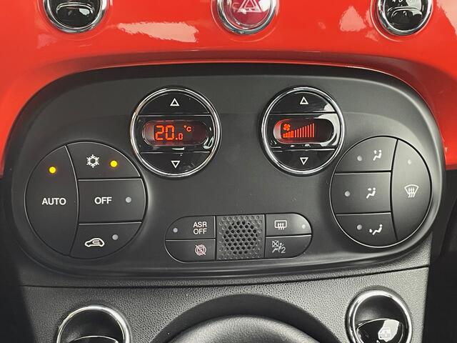 Fiat 500 1.0 Hybrid Dolcevita Navigatie, Climate Control, Cruise Control, 15"Lm, Mistlampen,