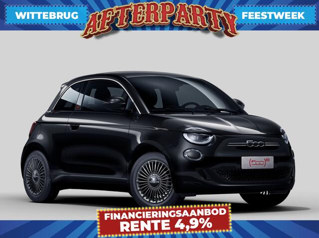 Fiat 500 RED 24 kWh DIRECT RIJDEN - 15" VELGEN - CAMERA - 8 JAAR GARANTIE