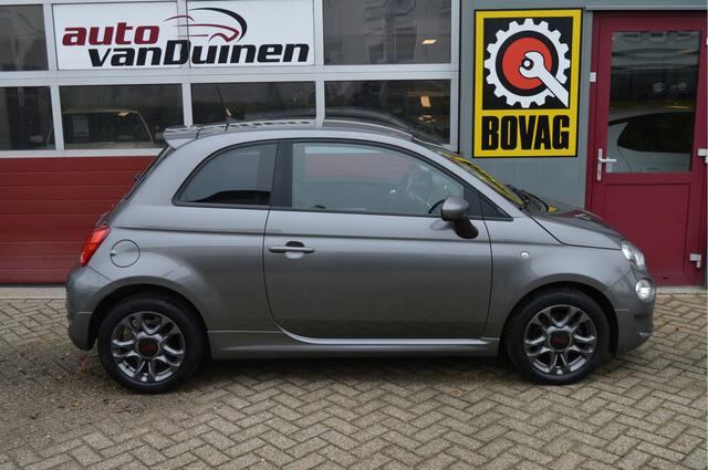 Fiat 500 0.9 TwinAir Turbo Sport O.a: Cruise, Airco, Radio, UConnect, Antr. Hemel, Rijklaar, Etc. All-in prijs!