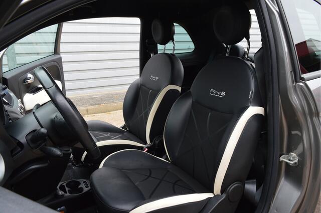 Fiat 500 0.9 TwinAir Turbo Sport O.a: Cruise, Airco, Radio, UConnect, Antr. Hemel, Rijklaar, Etc. All-in prijs!