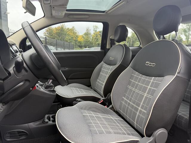 Fiat 500 1.2 Lounge Clima,Pano,Elek ramen,Bluetooth,69pk,Lm,velgen,APK tot 02-2026