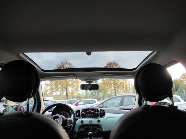 Fiat 500 1.2 Lounge | Airco | Panoramadak | Bluetooth | Incl. Garantie | Navigatie |