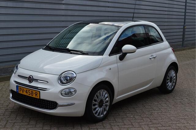 Fiat 500 0.9 TwinAir Turbo Lounge O.a; Pano, Cruise, Bluetooth, Airco, Rijklaar, Etc. All-in prijs!