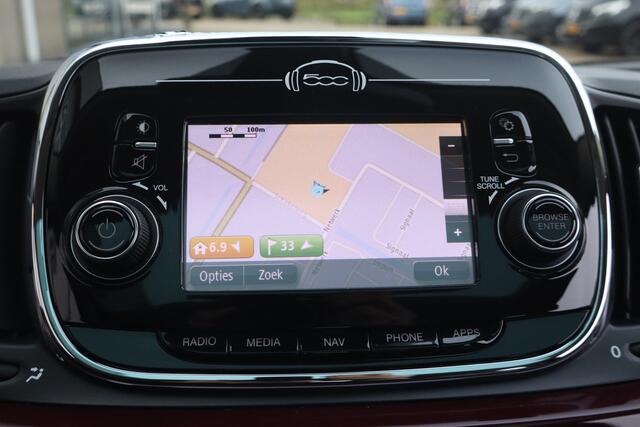 Fiat 500 0.9 TwinAir Turbo Lounge NL-Auto!! Panoramadak I Climate