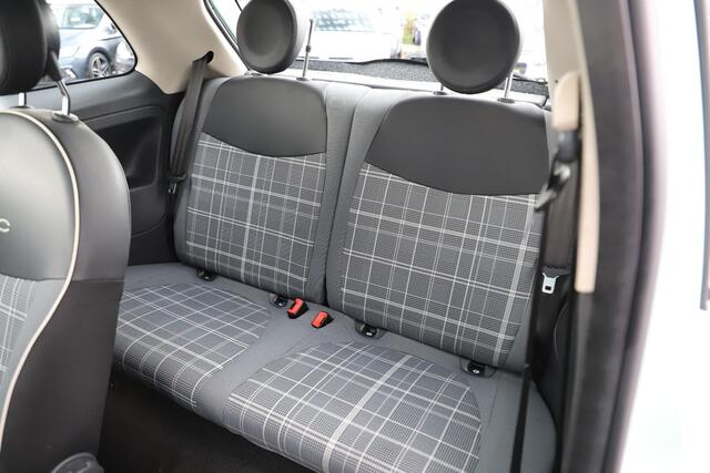 Fiat 500 0.9 TwinAir Turbo Lounge Mint Groen! Panoramadak Navi DAB+ Cruise Bluetooth Airco